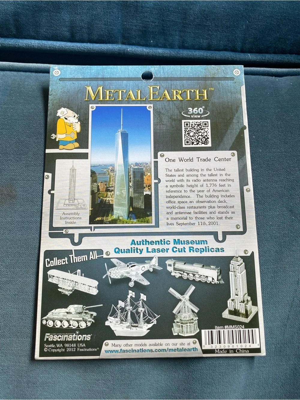 Metal Earth One World Trade Center 3D Laser Cut Model Kit